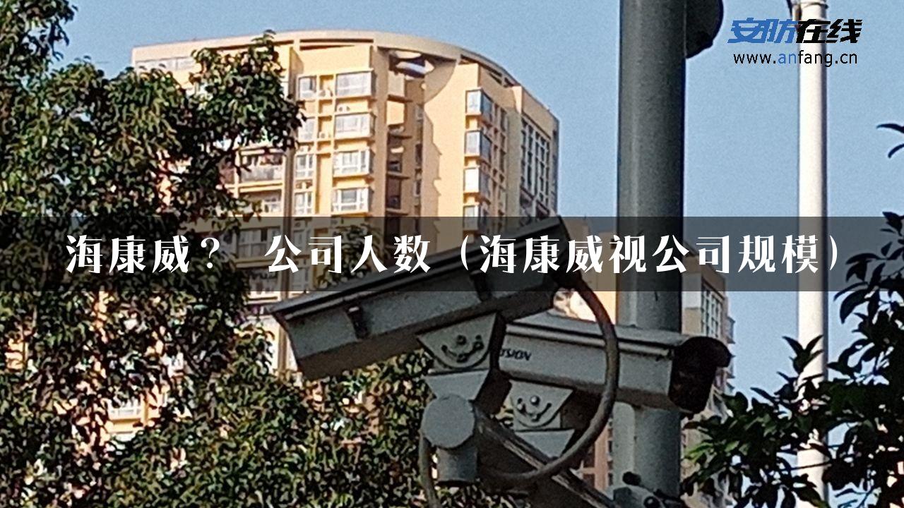 海康威？ 公司人数（海康威视公司规模）