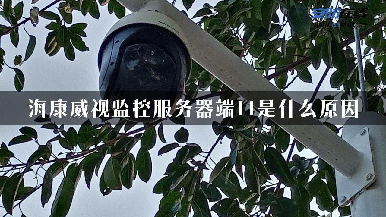 海康威视监控服务器端口是什么原因