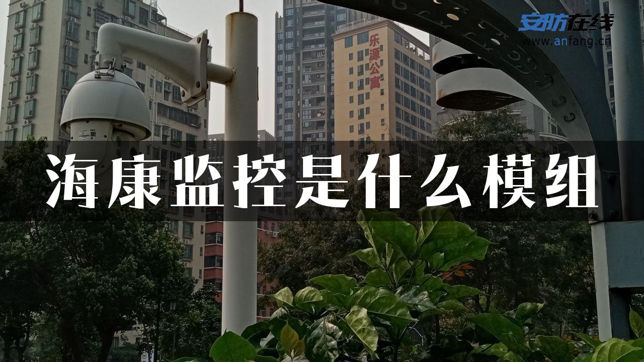 海康监控是什么模组