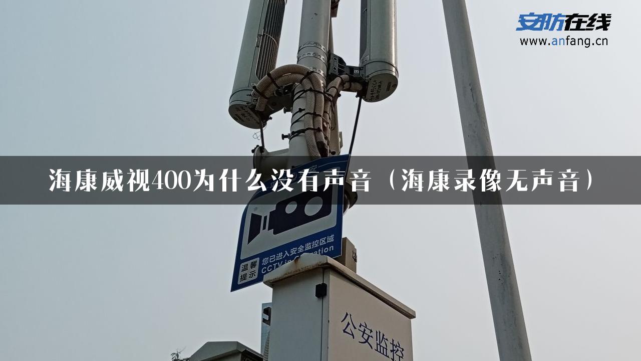 海康威视400为什么没有声音（海康录像无声音）