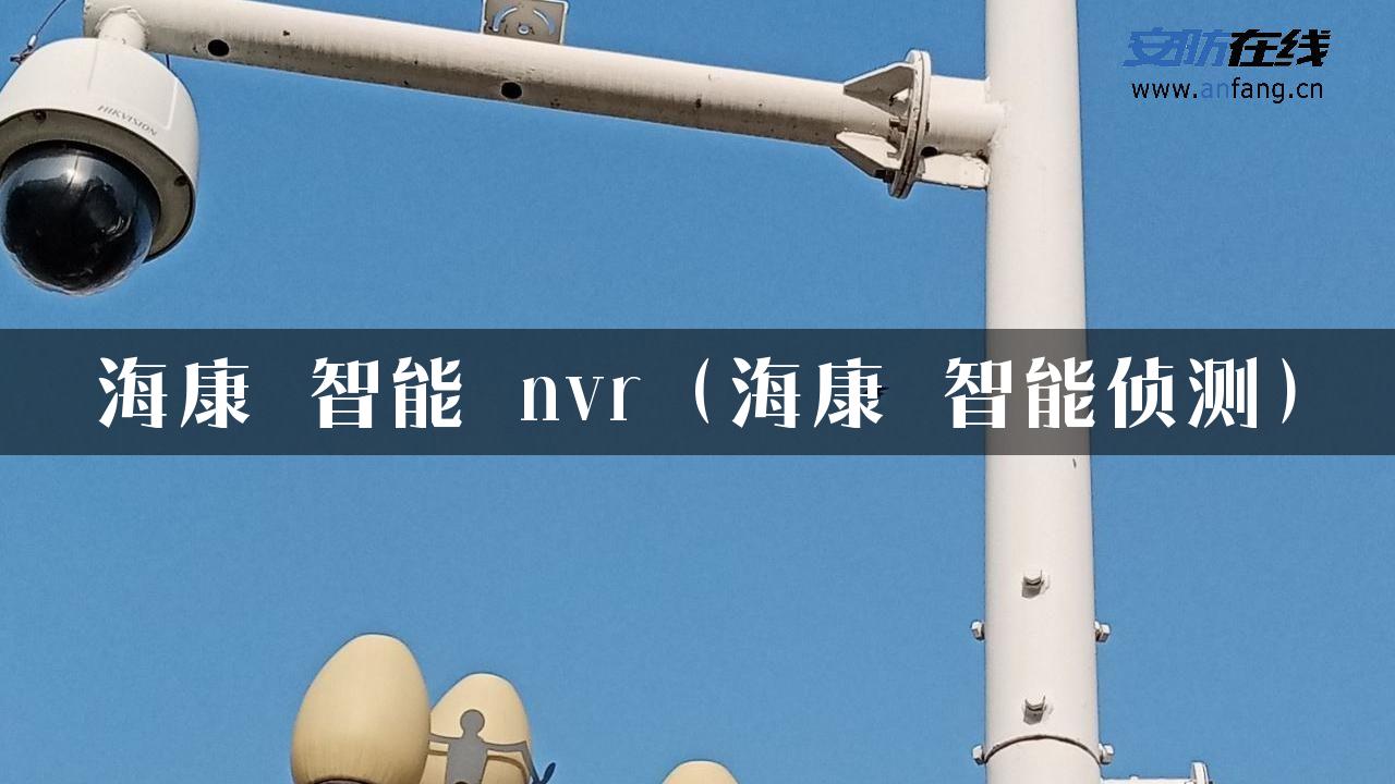 海康 智能 nvr（海康 智能侦测）