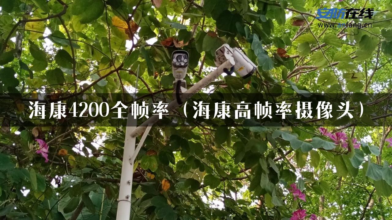 海康4200全帧率（海康高帧率摄像头）