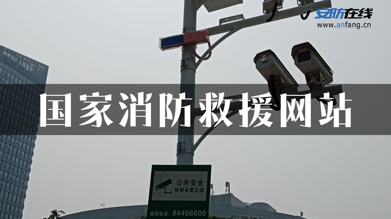 国家消防救援网站