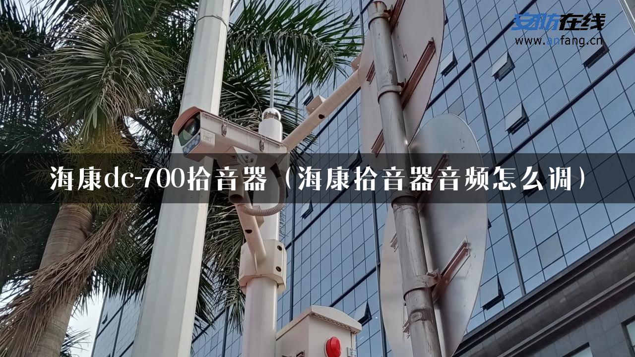 海康dc-700拾音器（海康拾音器音频怎么调）