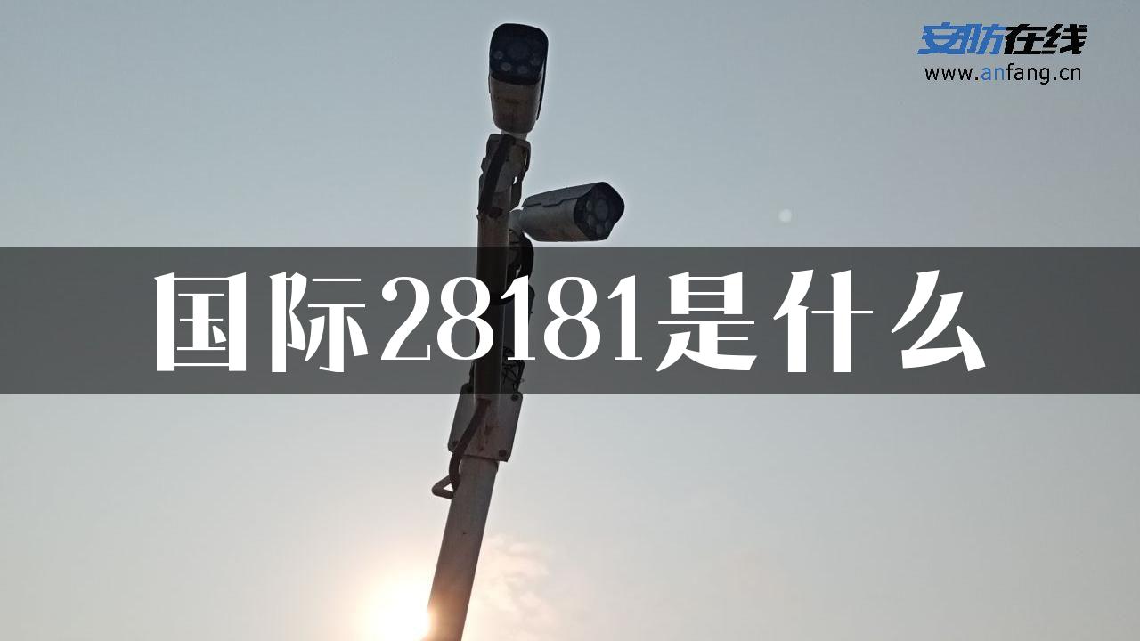 国际28181是什么