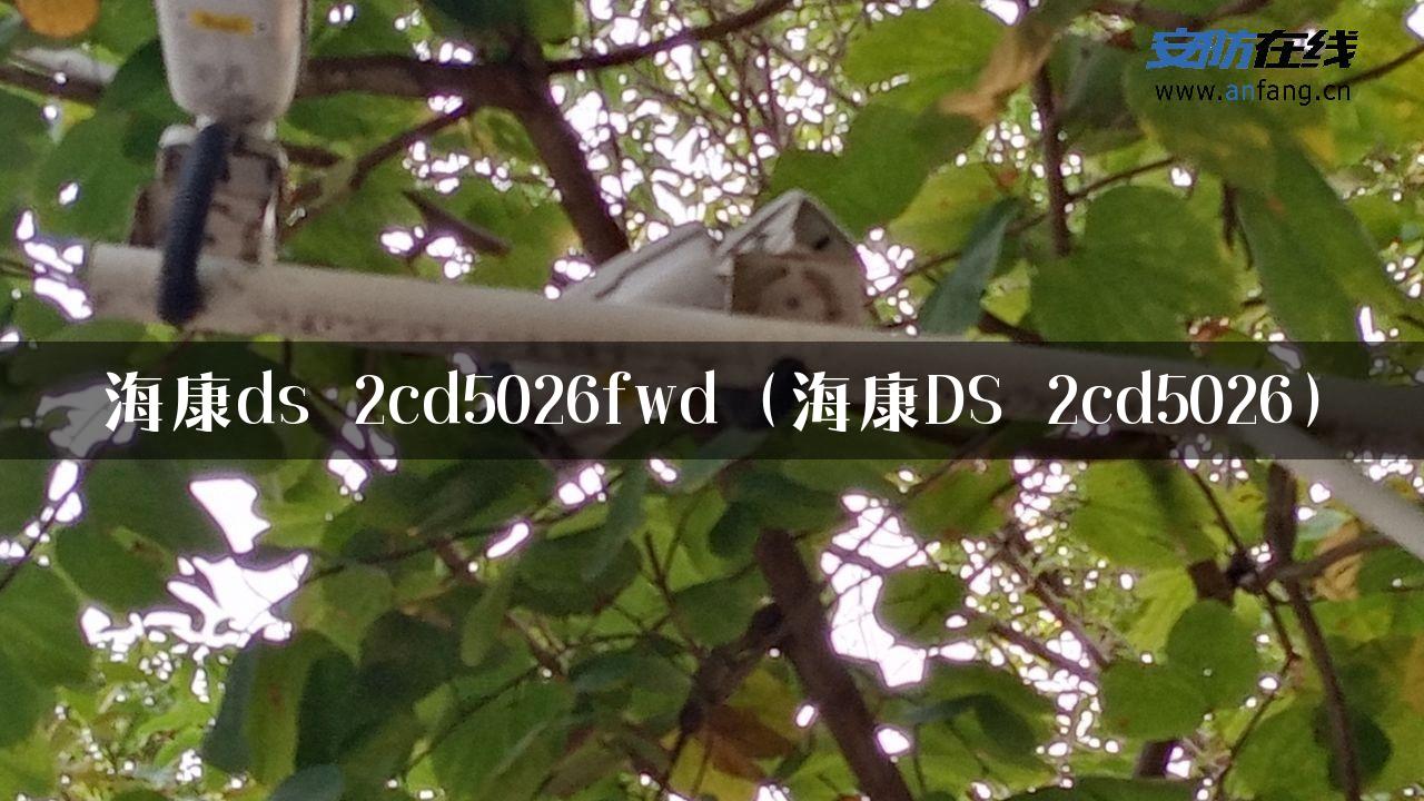 海康ds 2cd5026fwd（海康DS 2cd5026）