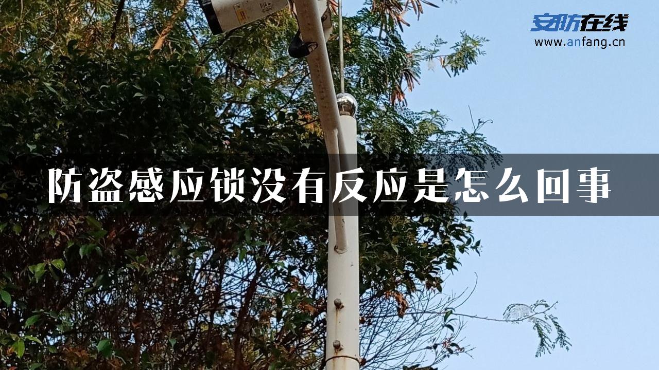 防盗感应锁没有反应是怎么回事