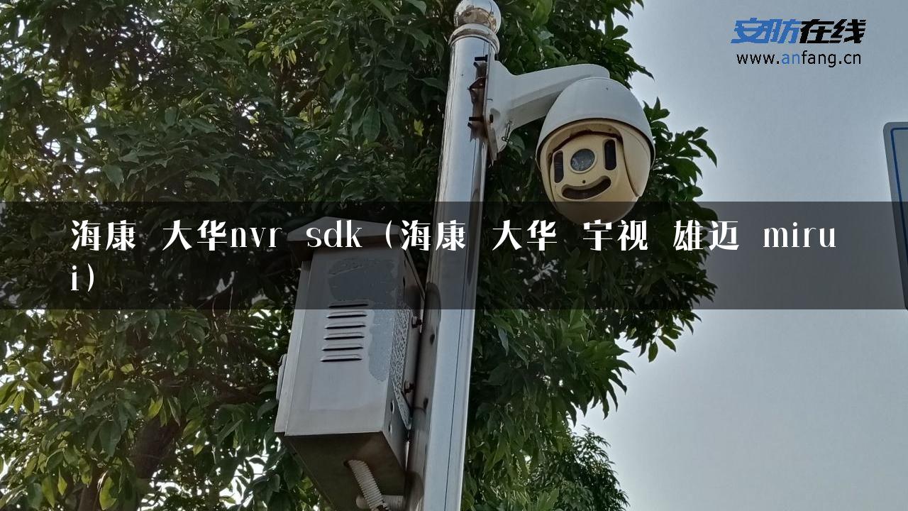 海康 大华nvr sdk（海康 大华 宇视 雄迈 mirui）