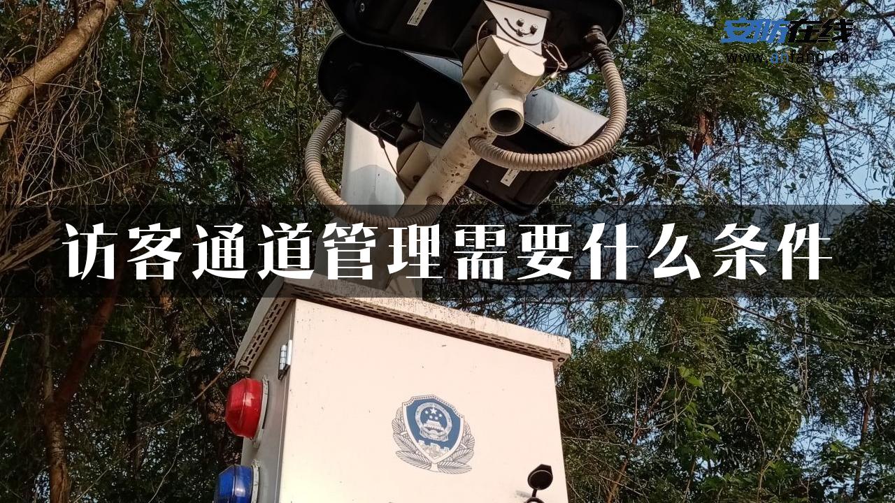 访客通道管理需要什么条件