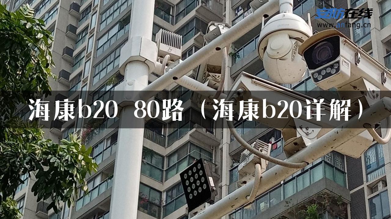 海康b20 80路（海康b20详解）