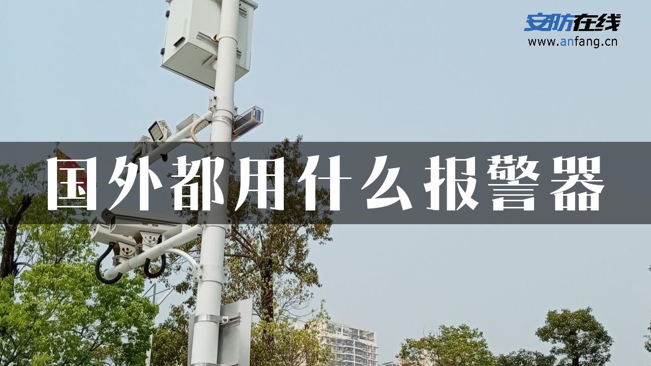 国外都用什么报警器