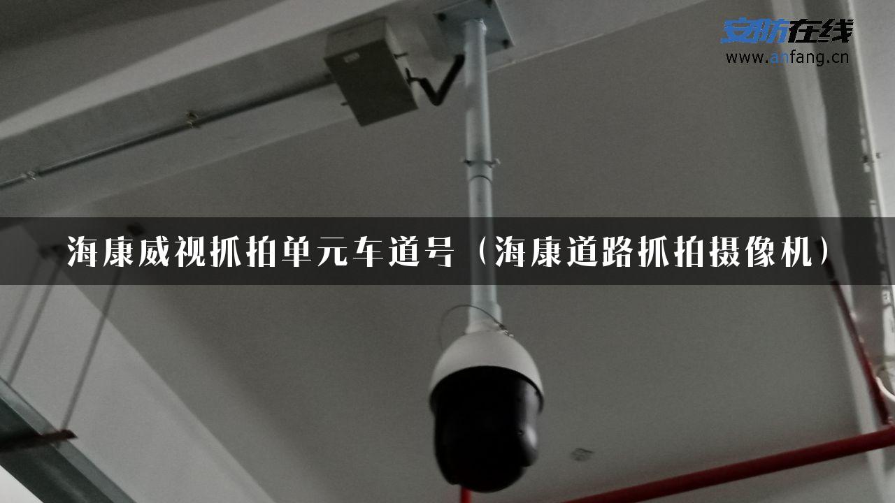 海康威视抓拍单元车道号（海康道路抓拍摄像机）