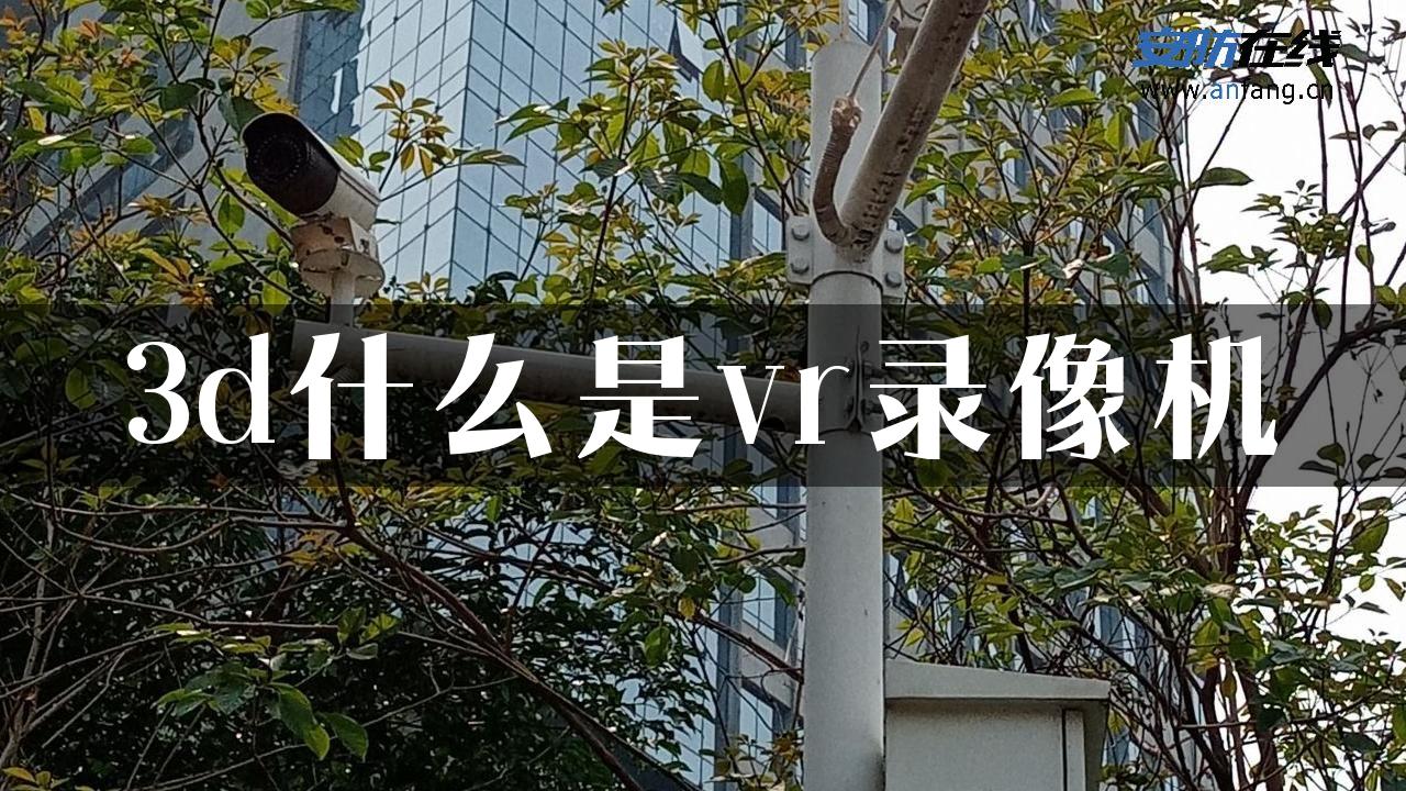 3d什么是vr录像机