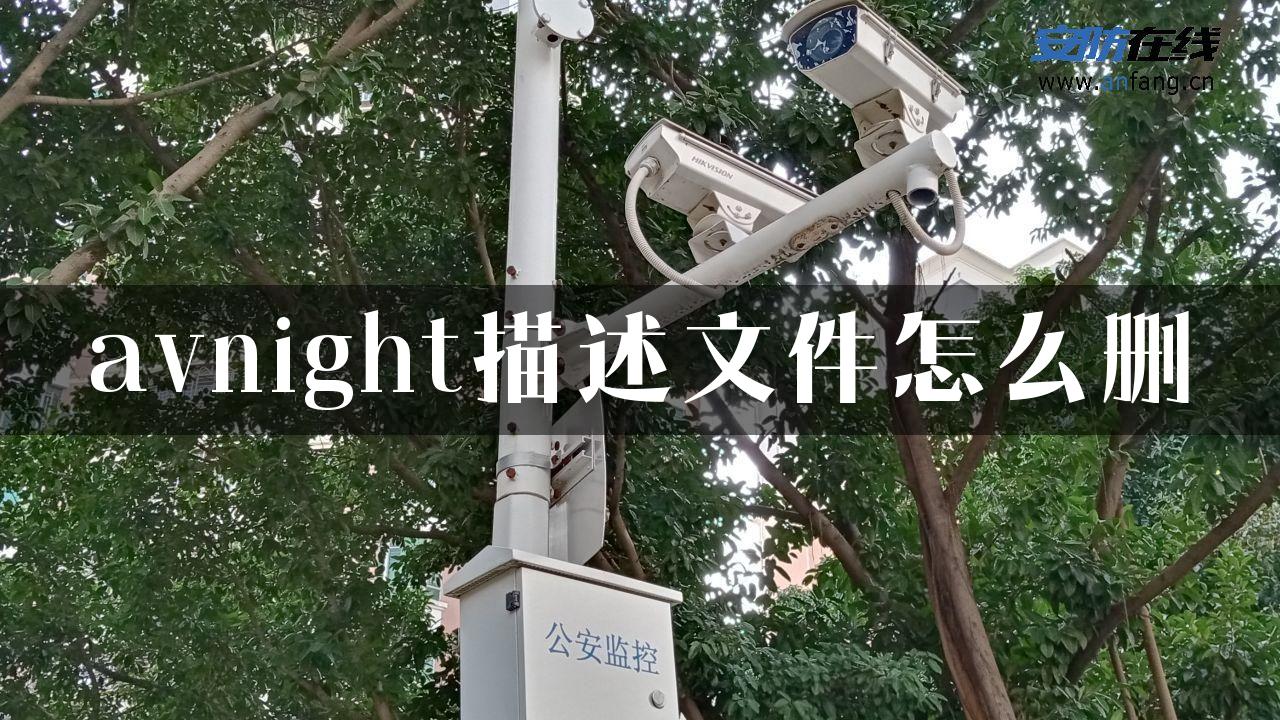 avnight描述文件怎么删