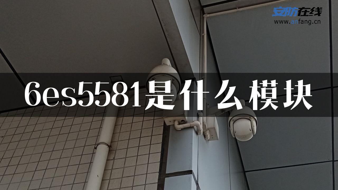 6es5581是什么模块