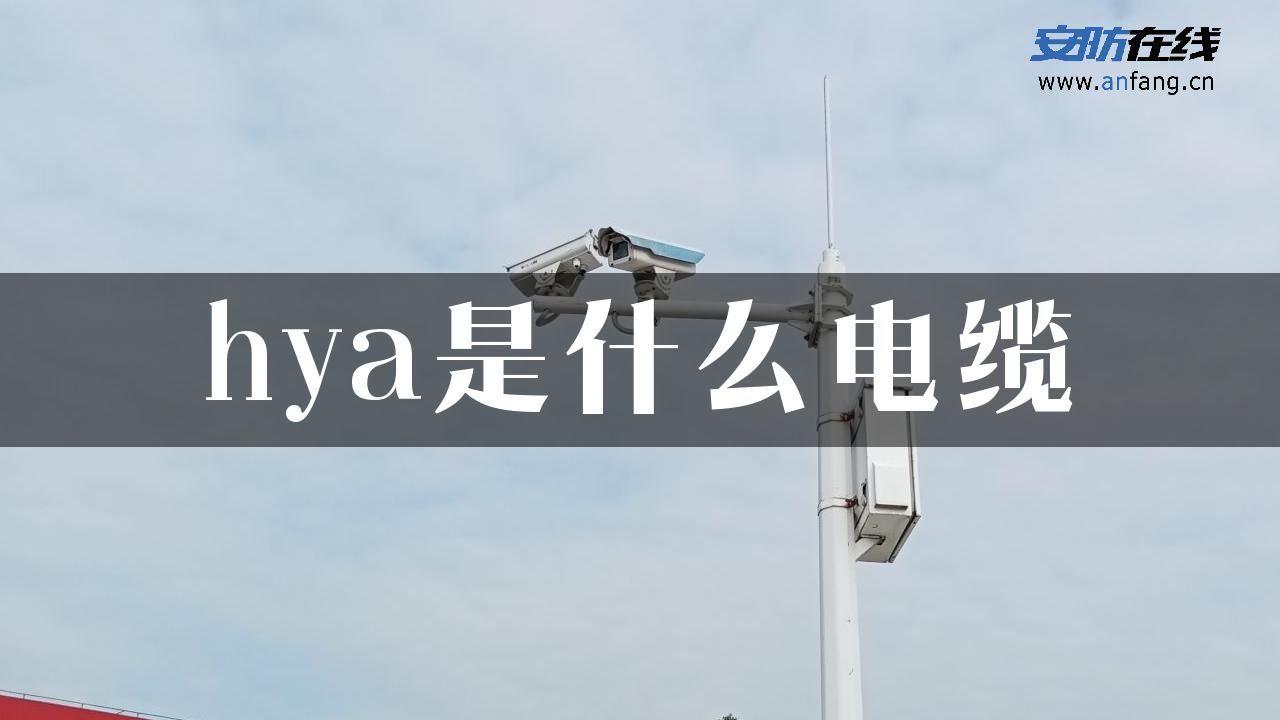 hya是什么电缆