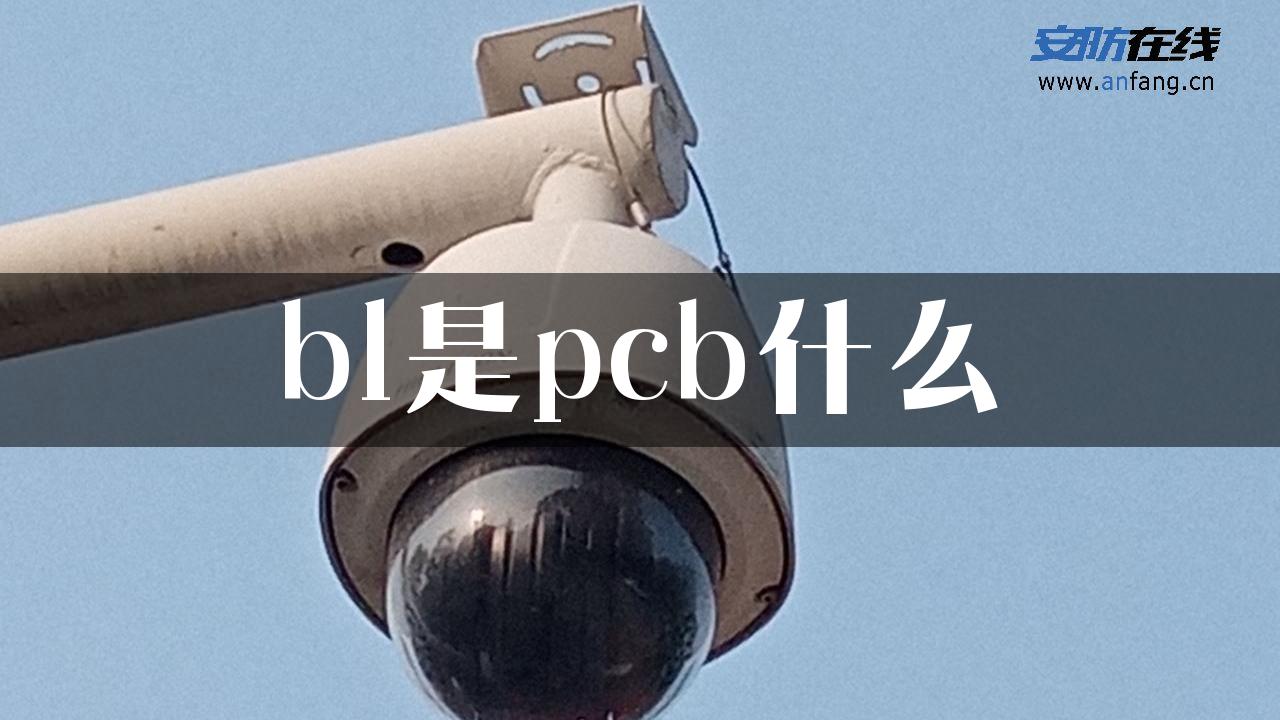 bl是pcb什么