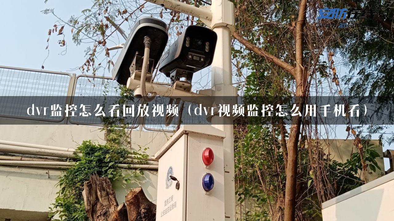 dvr监控怎么看回放视频（dvr视频监控怎么用手机看）