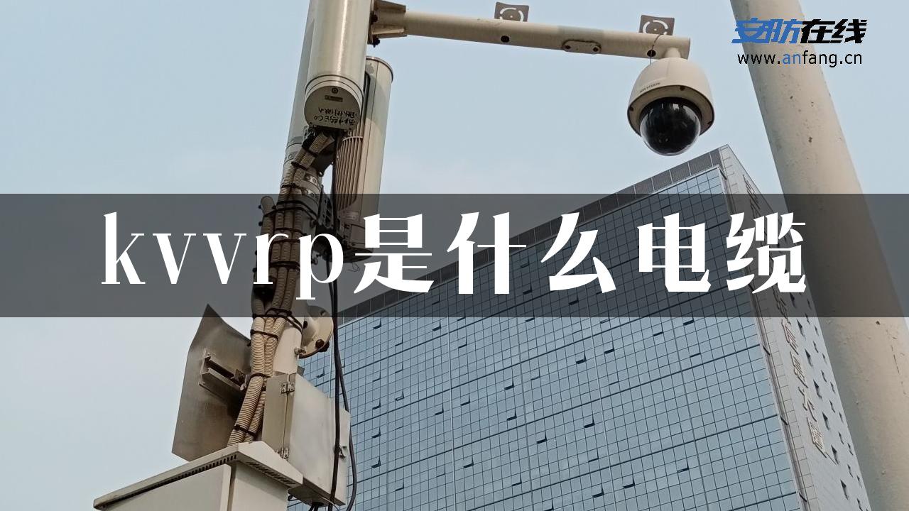 kvvrp是什么电缆