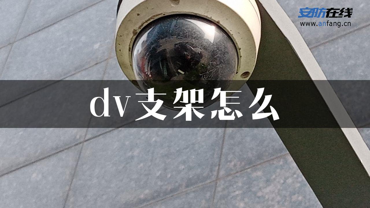 dv支架怎么