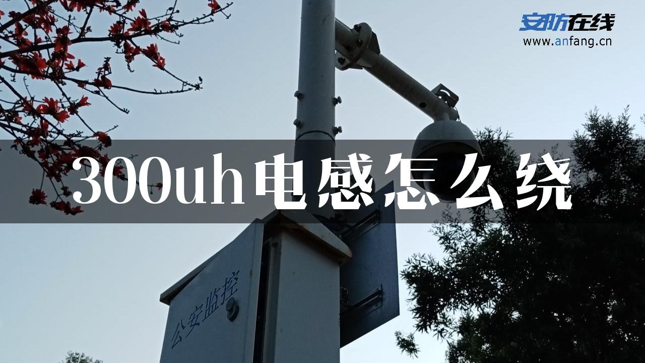 300uh电感怎么绕