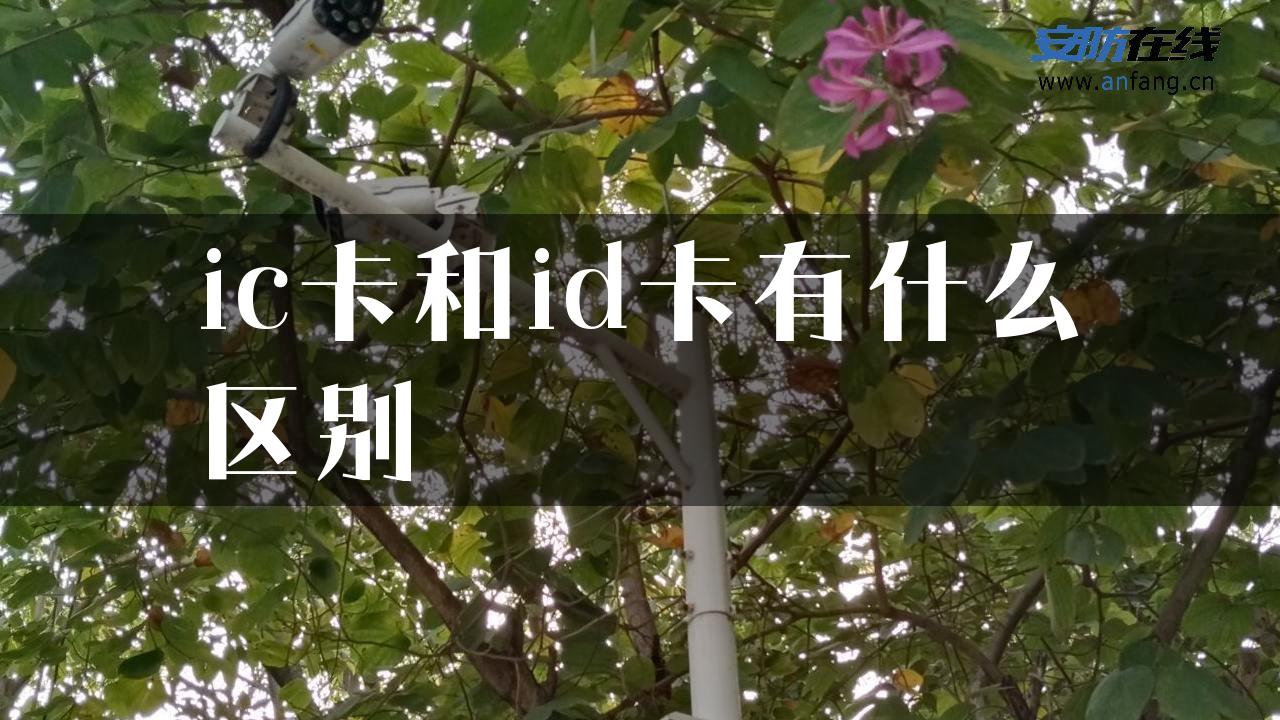 ic卡和id卡有什么区别