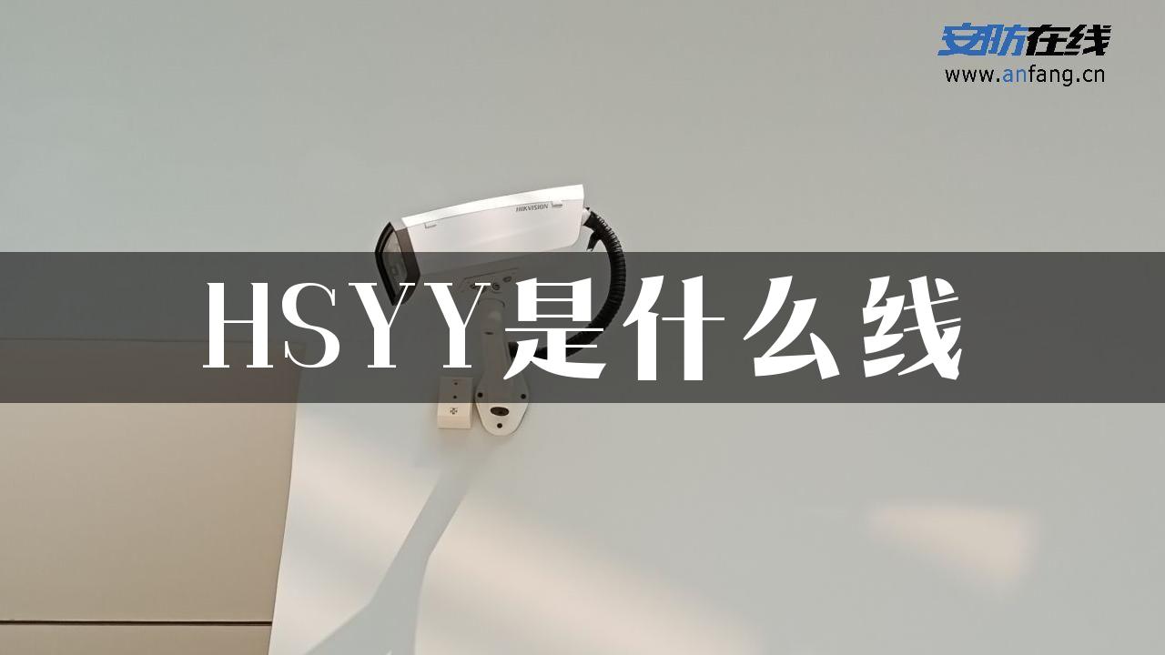 HSYY是什么线