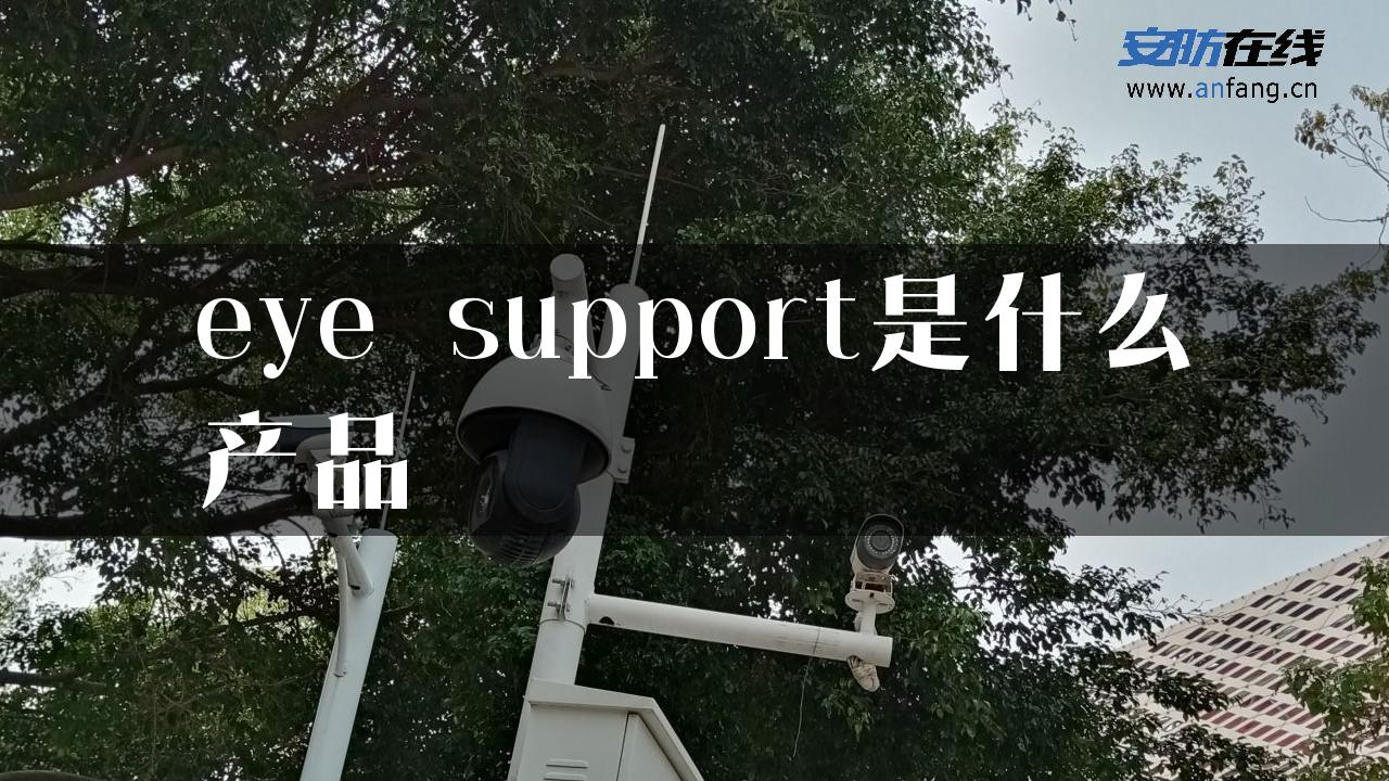 eye support是什么产品