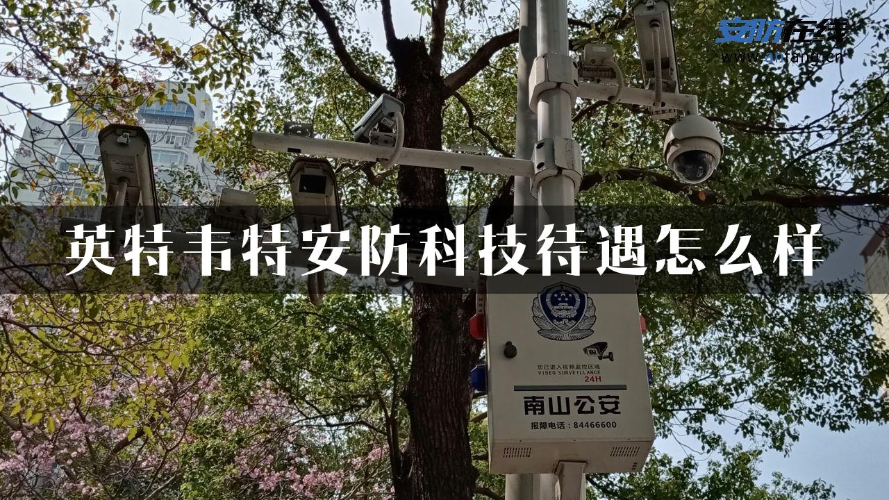 英特韦特安防科技待遇怎么样