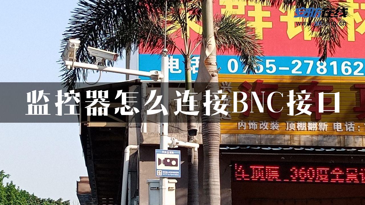 监控器怎么连接BNC接口