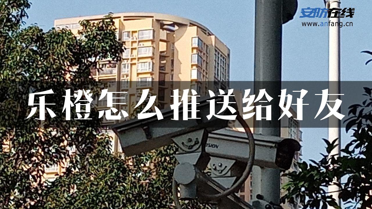 乐橙怎么推送给好友