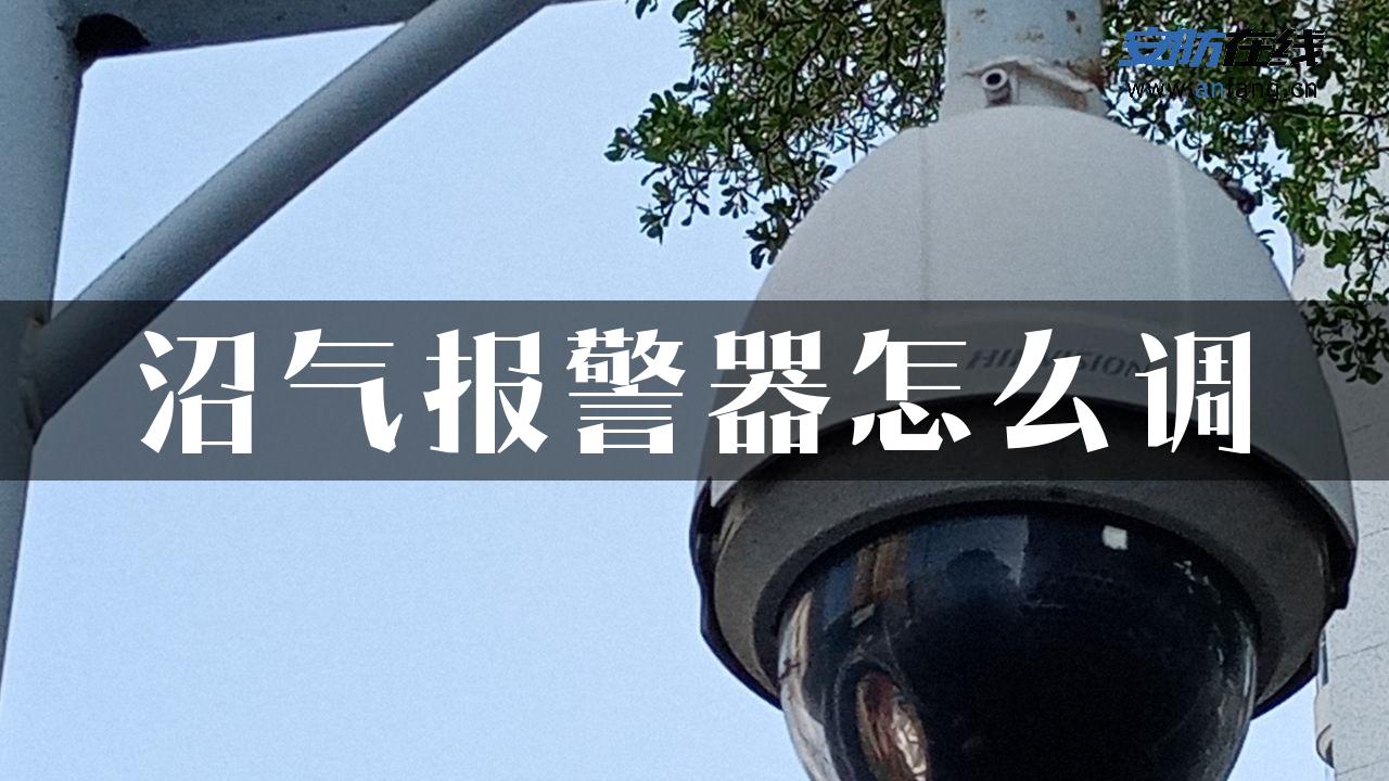 沼气报警器怎么调