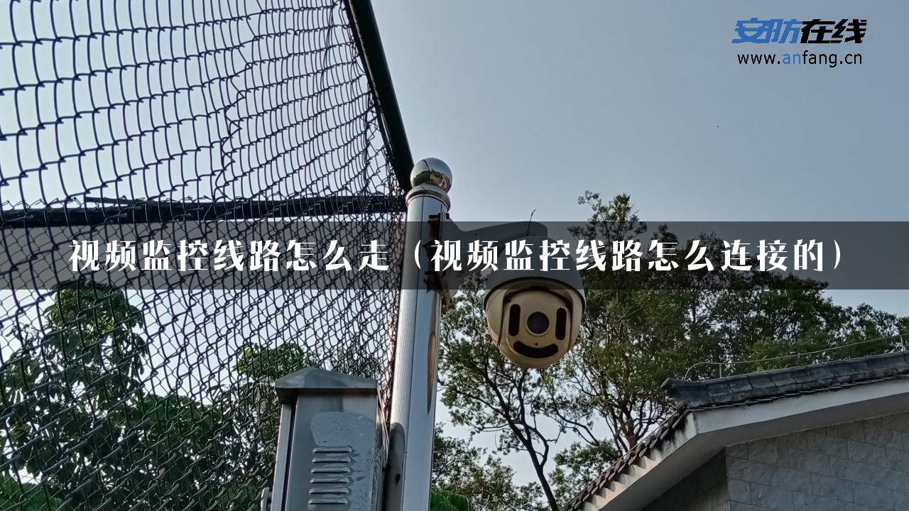 视频监控线路怎么走（视频监控线路怎么连接的）