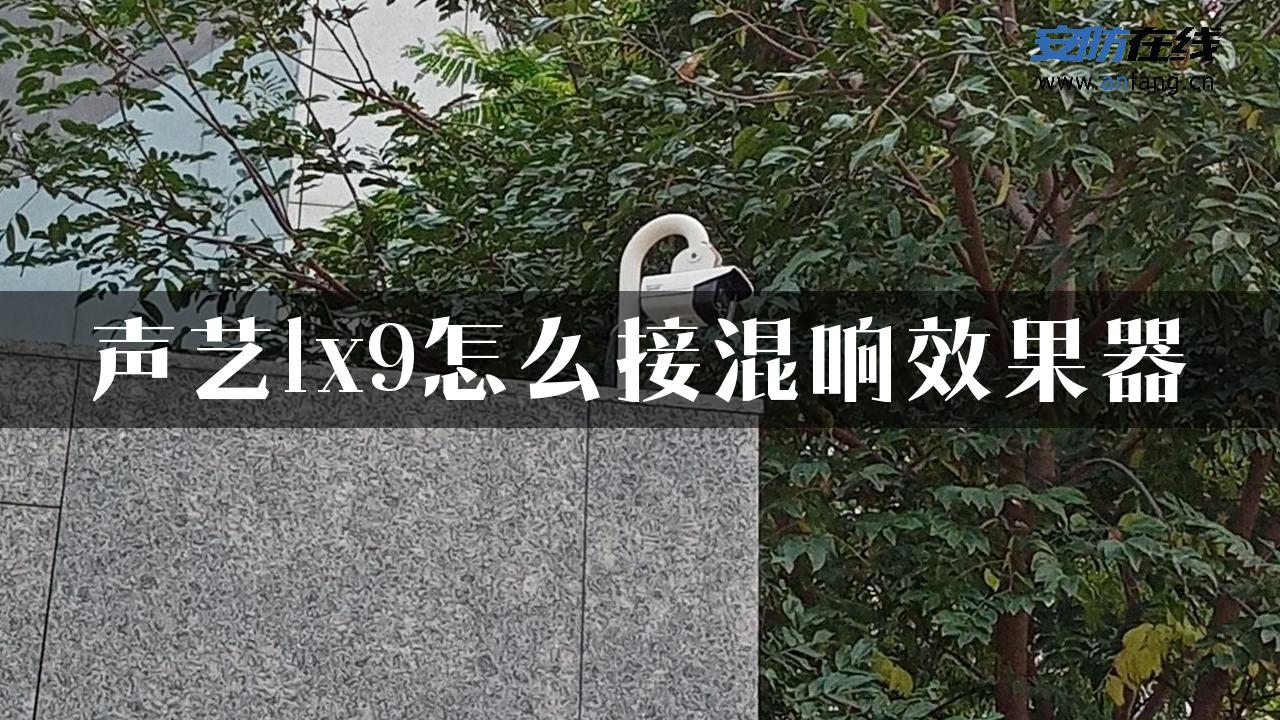 声艺lx9怎么接混响效果器