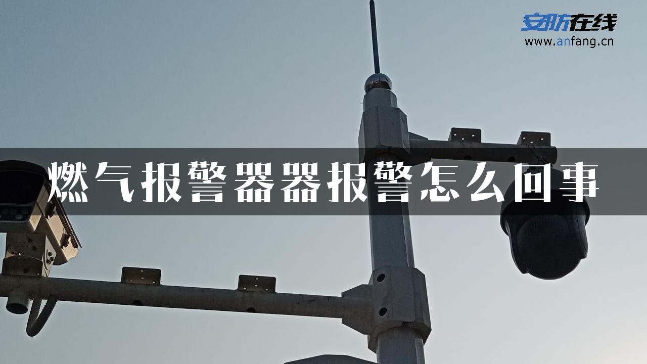 燃气报警器器报警怎么回事