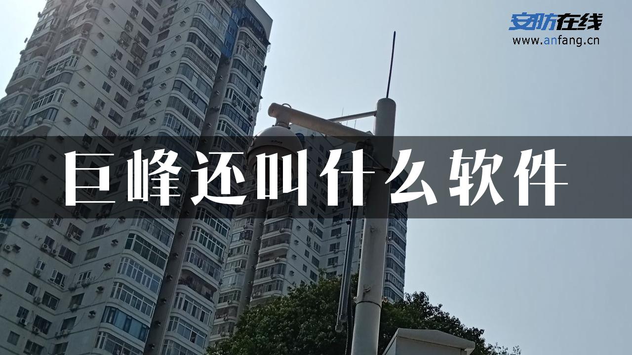 巨峰还叫什么软件