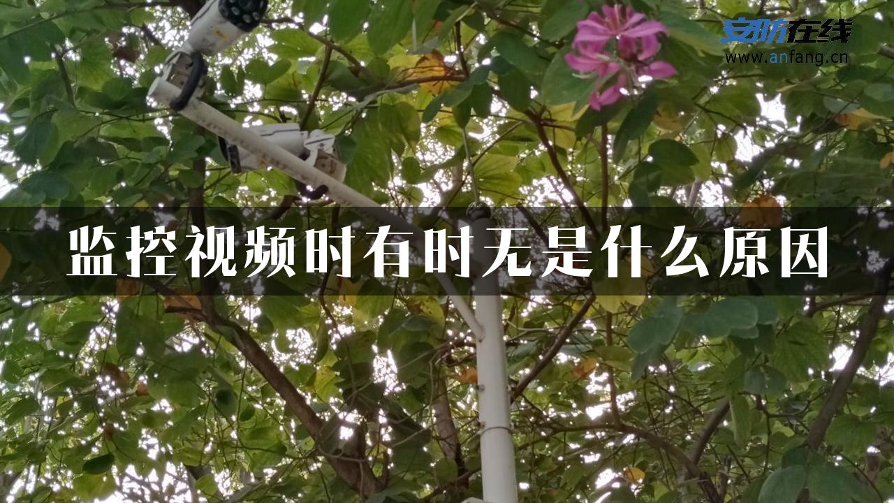 监控视频时有时无是什么原因