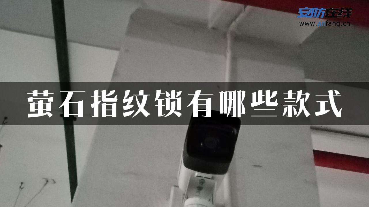 萤石指纹锁有哪些款式