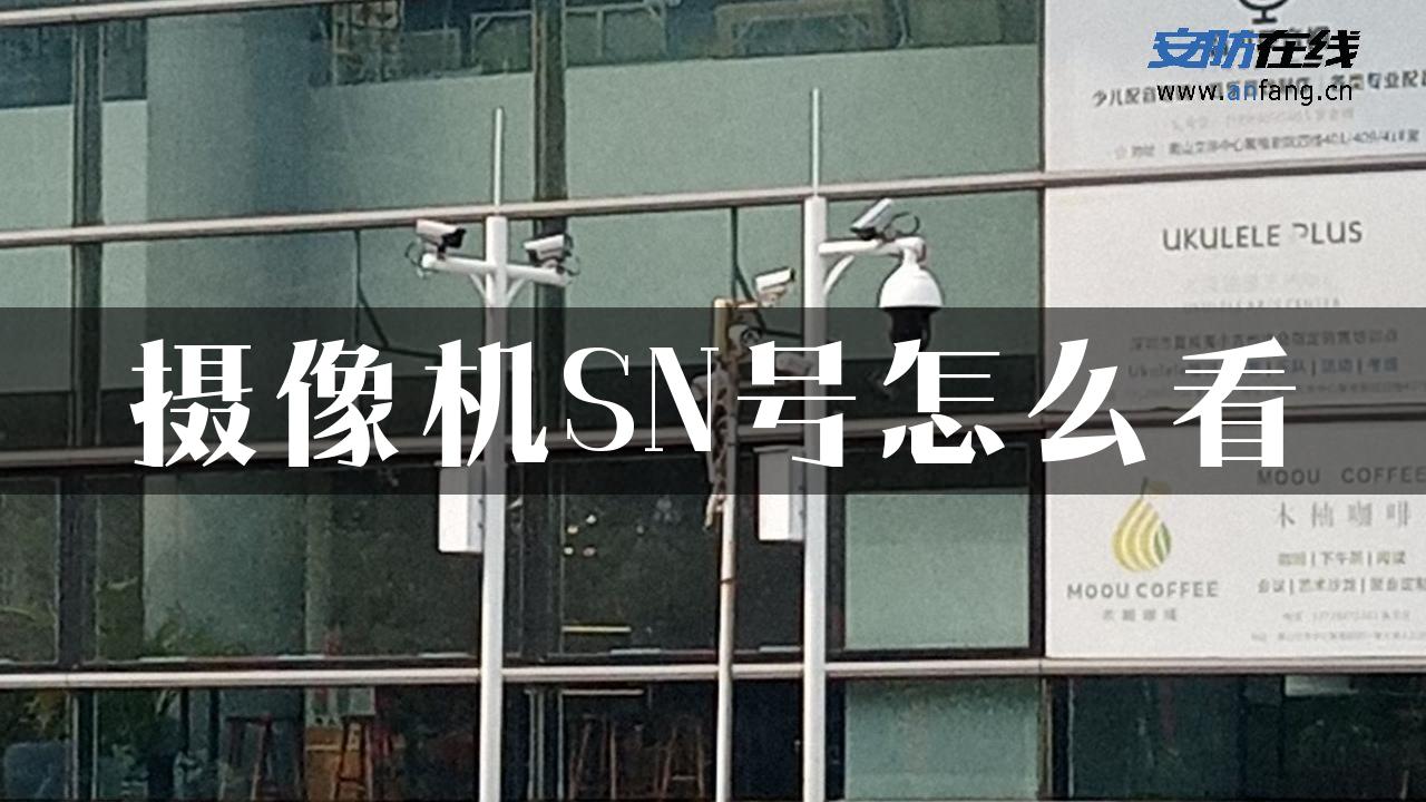 摄像机SN号怎么看