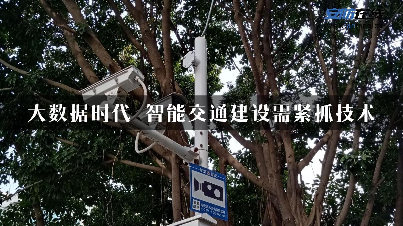 大数据时代 智能交通建设需紧抓技术