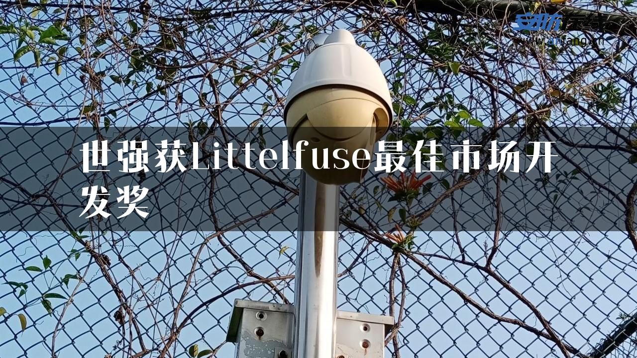 世强获Littelfuse最佳市场开发奖