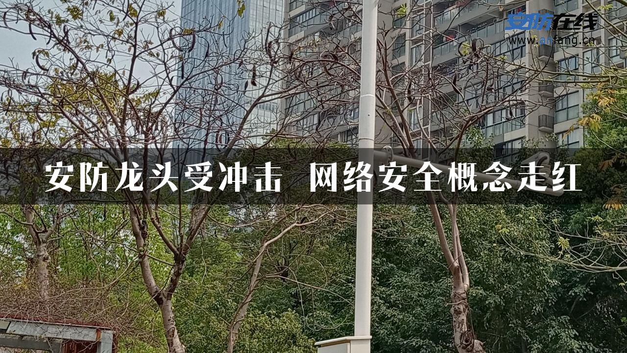 安防龙头受冲击 网络安全概念走红