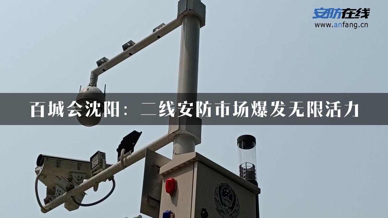 百城会沈阳：二线安防市场爆发无限活力